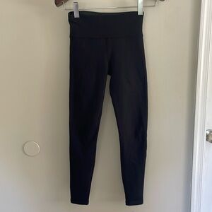 90 Degree By Reflex Midnight Black Active Leggings